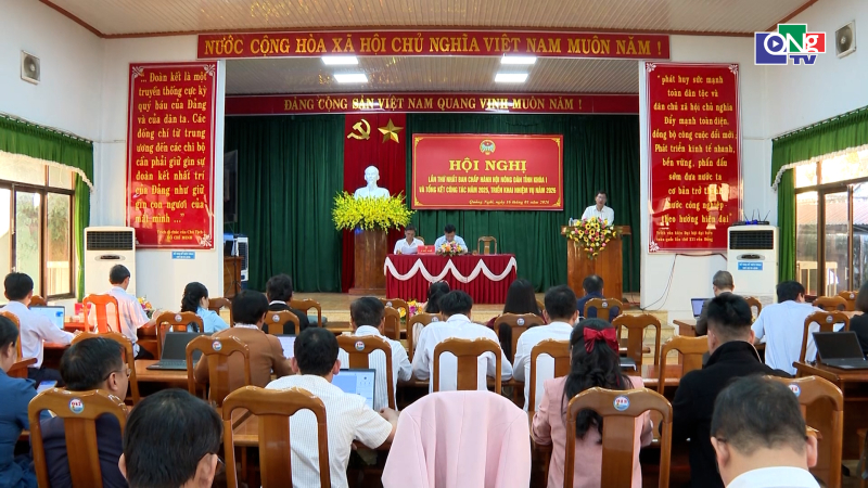 Tổng kết c&ocirc;ng t&aacute;c Hội N&ocirc;ng d&acirc;n năm 2025