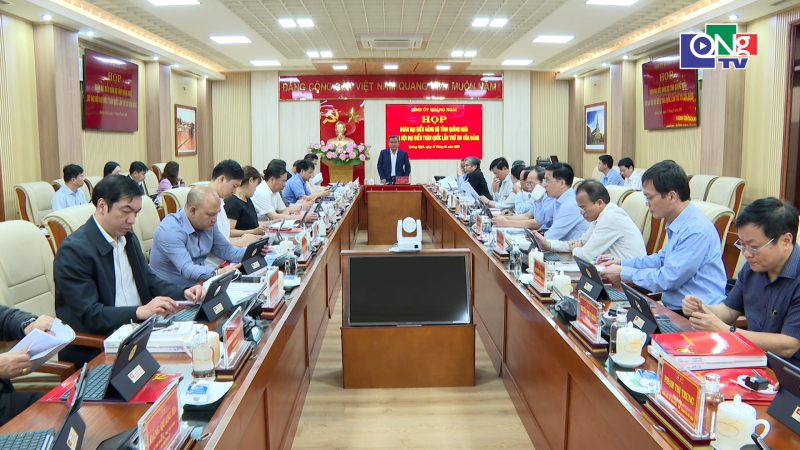 Họp Đo&agrave;n đại biểu dự Đại hội XIV của Đảng