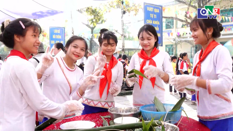 Lan tỏa n&eacute;t đẹp của Tết Ng&atilde; rạ trong học đường