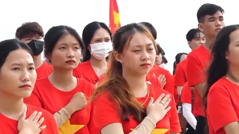 Lan tỏa tinh thần y&ecirc;u nước tr&ecirc;n kh&ocirc;ng gian số