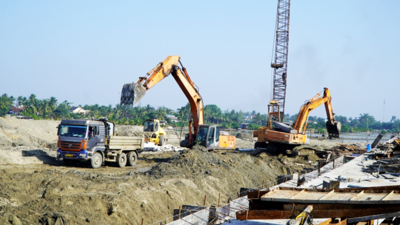 Tăng tốc thi c&ocirc;ng cảng c&aacute; Tịnh H&ograve;a 