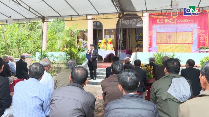 Kỷ niệm 100 năm ng&agrave;y nhận sắc phong cụ thủy tổ Phạm C&ocirc;ng Hiều