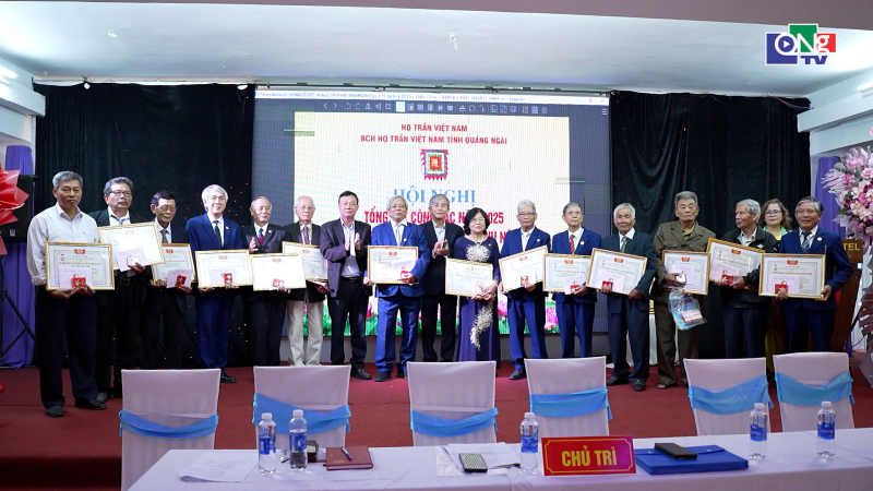 Họ Trần Việt Nam tỉnh Quảng Ng&atilde;i triển khai nhiệm vụ năm 2026