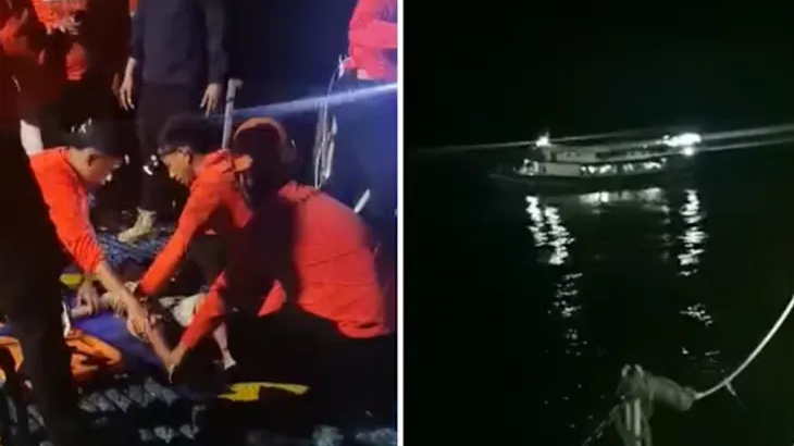 Ch&igrave;m ph&agrave; chở hơn 350 người ở Philippines 