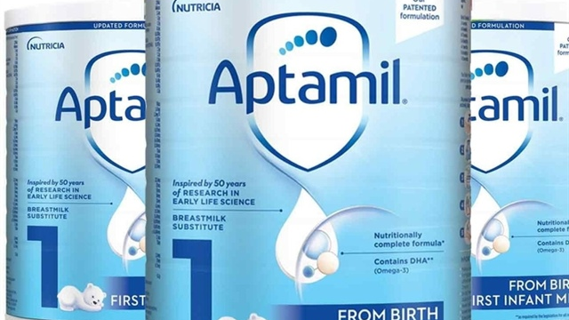 Gỡ bỏ sản phẩm sữa Aptamil bị cảnh b&aacute;o khỏi s&agrave;n thương mại điện tử 