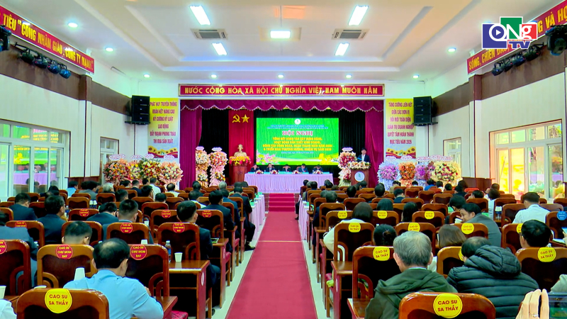 Hội nghị Tổng kết ng&agrave;nh cao su