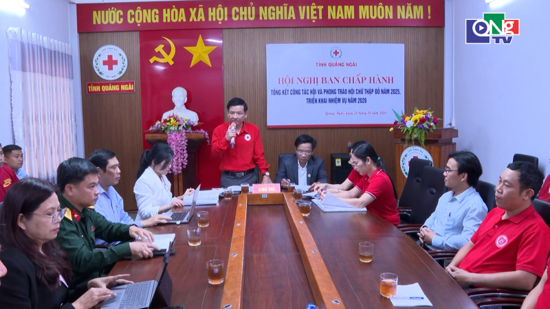 Hội Chữ thập đỏ tỉnh triển khai nhiệm vụ năm 2026
