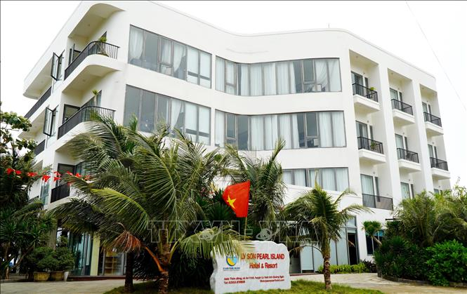 Khách sạn và Resort Đảo Ngọc Lý Sơn - điểm lưu trú với phong cách hiện đại được nhiều du khách lựa chọn. 