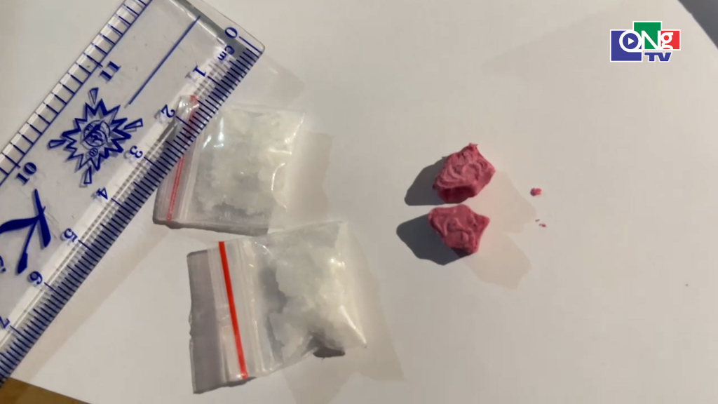 Tang vật thu giữ.