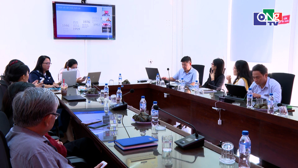 Quang cảnh điểm cầu Quảng Ngãi.