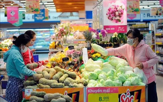 Tháng 1, CPI tăng do nhu cầu tiêu dùng dịp Tết tăng cao.