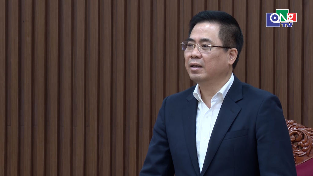 Nguyễn Hoàng Giang, Chủ tịch UBND tỉnh Quảng Ngãi phát biểu