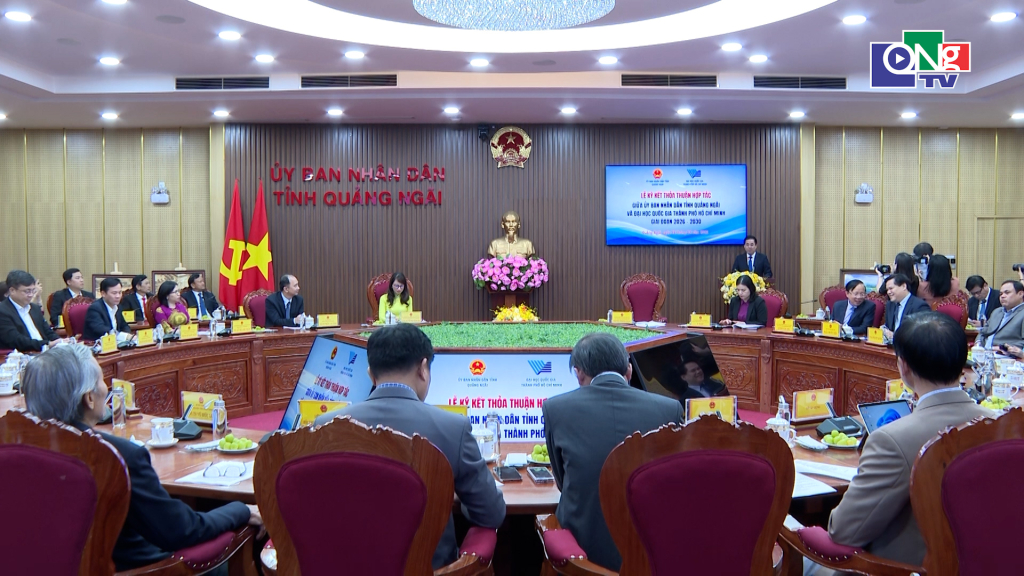 Quang cảnh lễ ký kết.