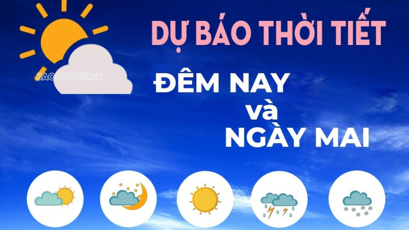Thời tiết tuần tới r&eacute;t về đ&ecirc;m, mưa rải r&aacute;c