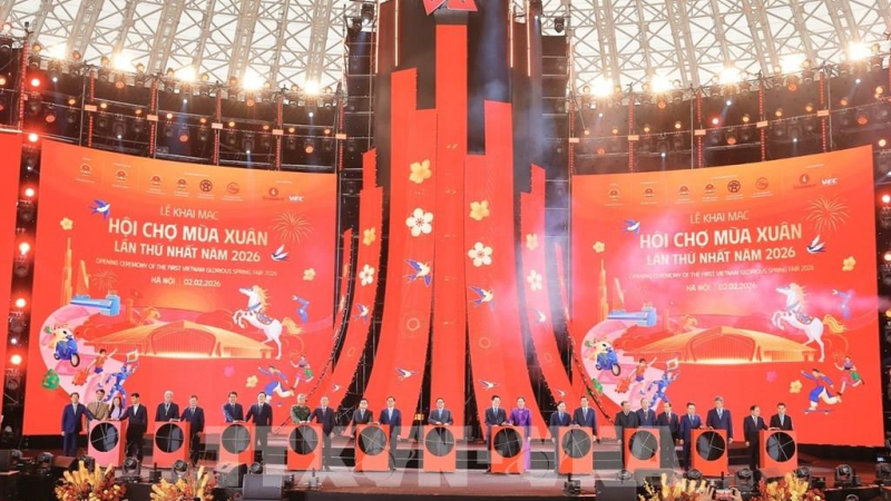 Khai mạc Hội chợ M&ugrave;a Xu&acirc;n 2026