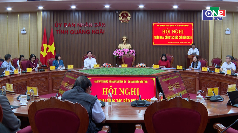 B&aacute;o ch&iacute; Quảng Ng&atilde;i ph&aacute;t huy vai tr&ograve; trong giai đoạn mới 