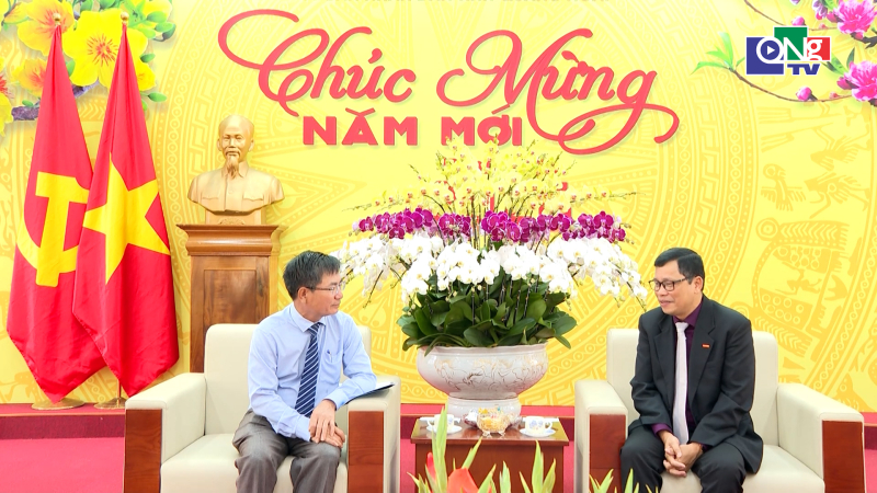 L&atilde;nh đạo tỉnh tiếp Tổ chức Tầm Nh&igrave;n Thế Giới tại Việt Nam