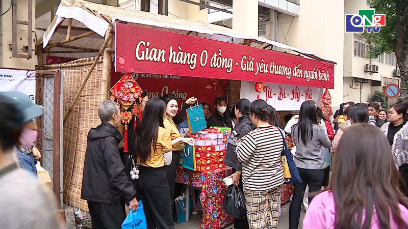 Chợ Tết y&ecirc;u thương