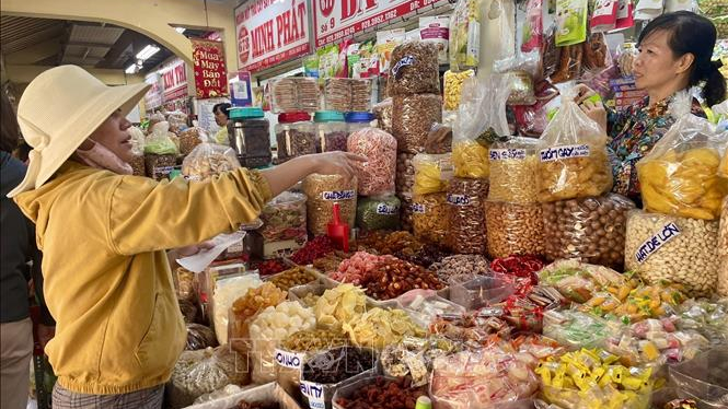 H&agrave;ng Việt chiếm lĩnh thị trường Tết