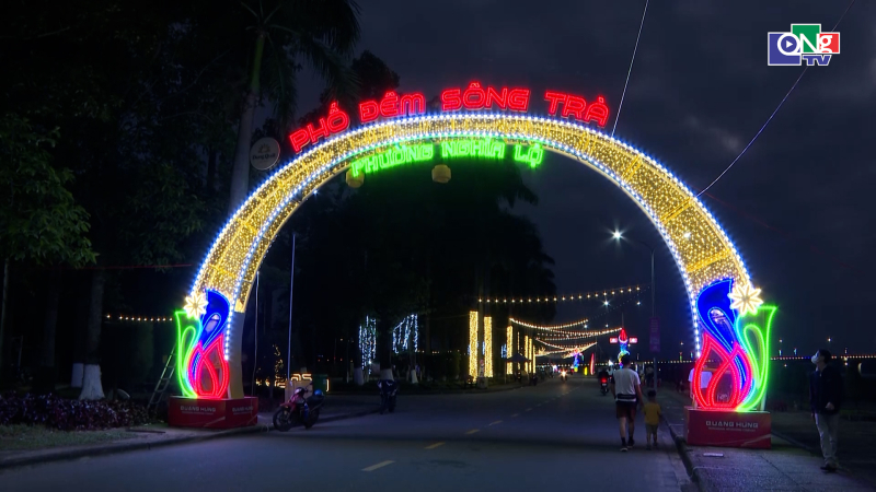 Phố đ&ecirc;m s&ocirc;ng Tr&agrave; sẵn s&agrave;ng đi v&agrave;o hoạt động