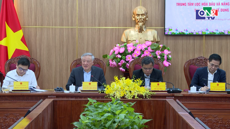 Sớm ho&agrave;n thiện Đề &aacute;n Trung t&acirc;m lọc ho&aacute; dầu v&agrave; năng lượng quốc gia 