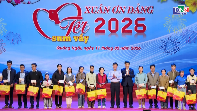 Chương tr&igrave;nh &ldquo;Tết sum vầy, Xu&acirc;n ơn Đảng 2026&rdquo;