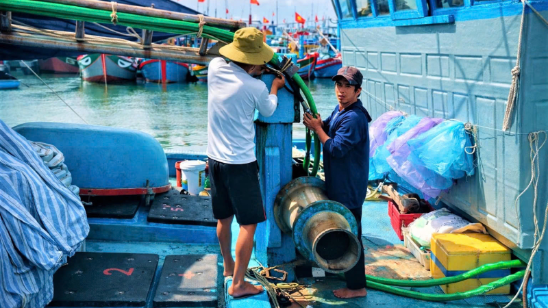 Ngư d&acirc;n vươn khơi xuy&ecirc;n Tết