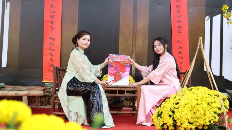 Rộn r&agrave;ng kh&ocirc;ng gian Tết v&agrave; Lễ hội m&ugrave;a xu&acirc;n