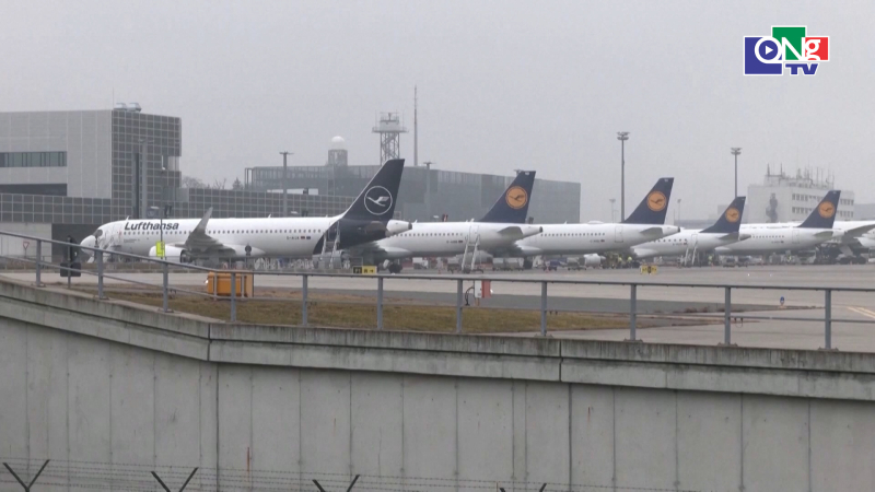 Đức hủy h&agrave;ng trăm chuyến bay do đ&igrave;nh c&ocirc;ng