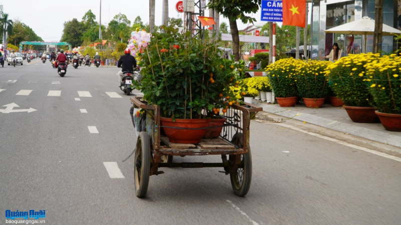 Mưu sinh nghề chở thu&ecirc; cuối năm 