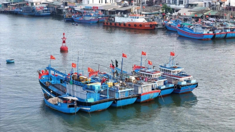 Rực rỡ sắc xu&acirc;n tại bến cảng Tịnh Kh&ecirc; ng&agrave;y cuối năm