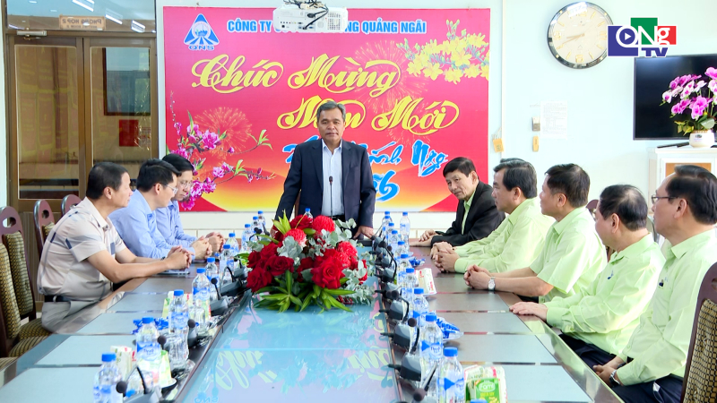 B&iacute; thư Tỉnh ủy thăm c&aacute;c cơ quan, đơn vị nh&acirc;n dịp đầu xu&acirc;n