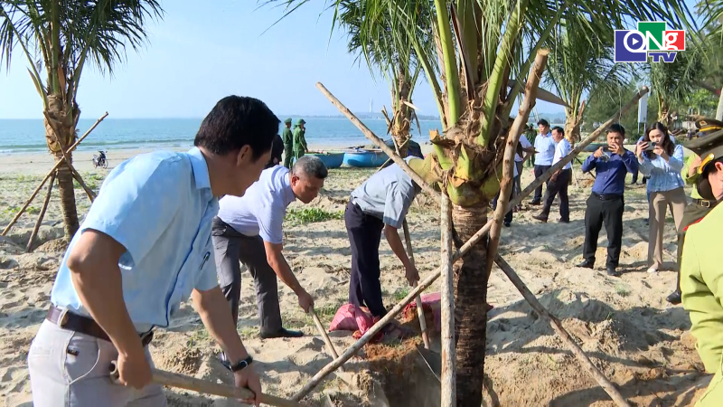 X&atilde; Tịnh Kh&ecirc; ph&aacute;t động Tết trồng c&acirc;y 