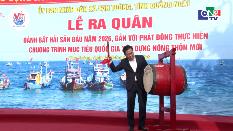 Vạn Tường ra qu&acirc;n đ&aacute;nh bắt thủy sản đầu xu&acirc;n B&iacute;nh Ngọ 2026