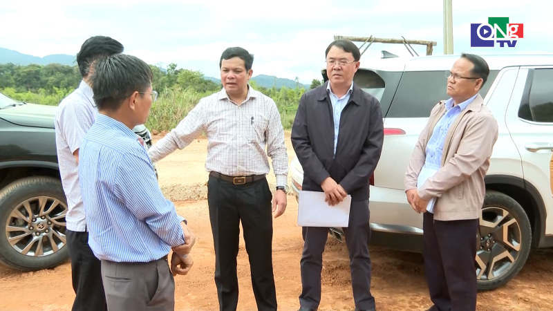 Đẩy nhanh tiến độ thi c&ocirc;ng Tỉnh lộ 676