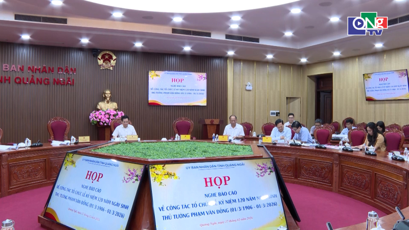 R&agrave; so&aacute;t c&ocirc;ng t&aacute;c phục vụ Lễ Kỷ niệm 120 năm Ng&agrave;y sinh Thủ tướng Phạm Văn Đồng