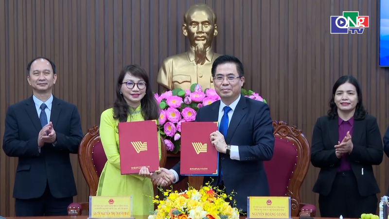 Quảng Ng&atilde;i k&yacute; kết hợp t&aacute;c với Đại học Quốc gia TP. Hồ Ch&iacute; Minh