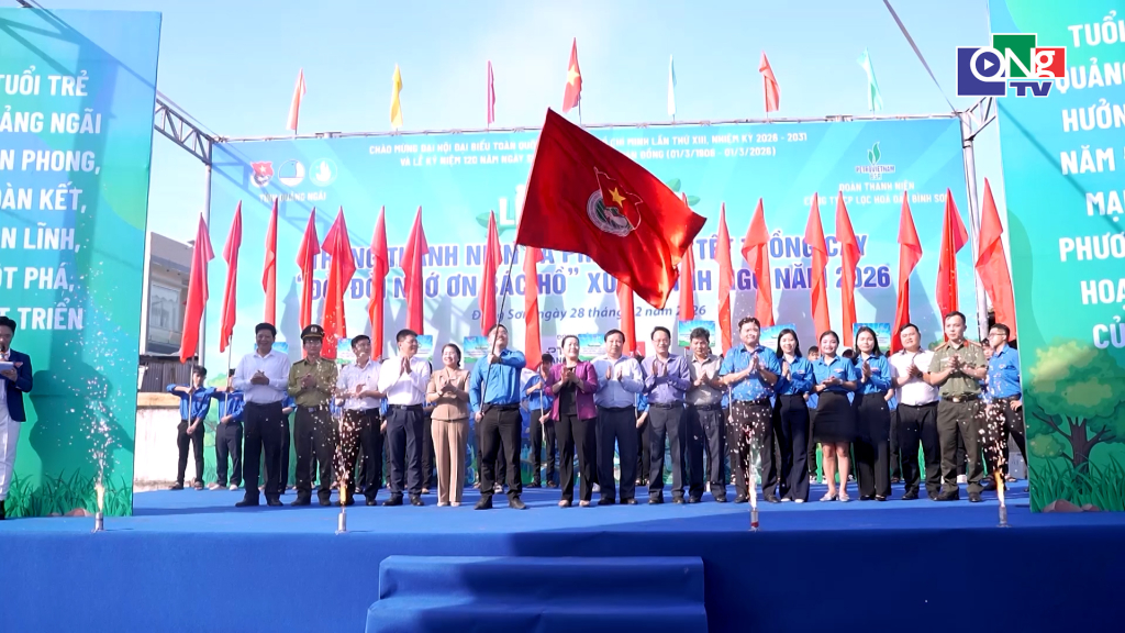 Lễ phát động Tháng Thanh niên tại xã Đông Sơn