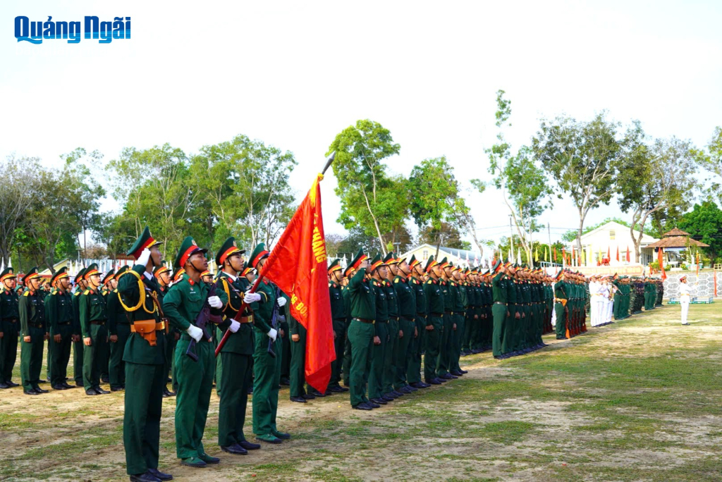 Quang cảnh Lễ ra quân huấn luyện và phát động đợt thi đua cao điểm năm 2026.