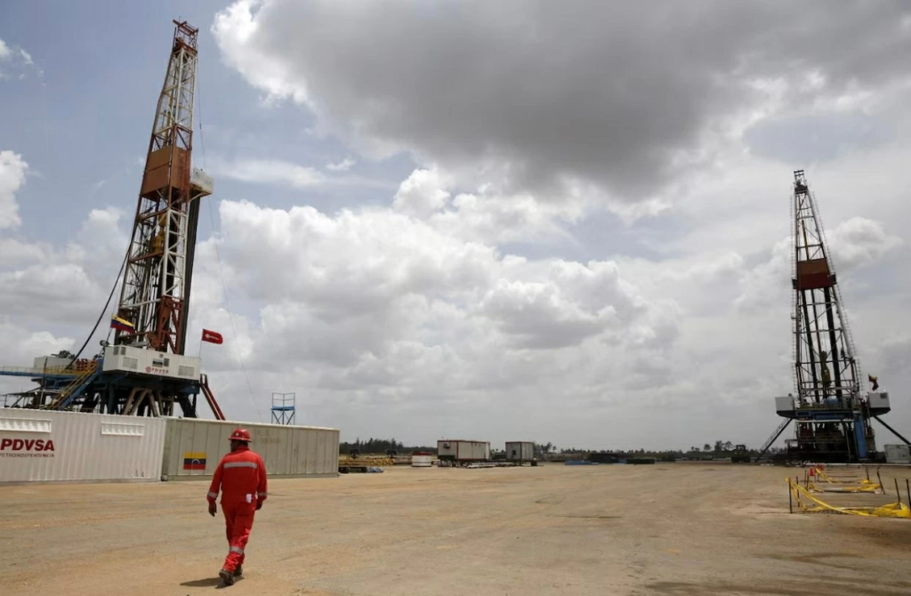 Một cơ sở khai thác dầu mỏ của Tập đoàn PDVSA Venezuela. Nguồn: EPA