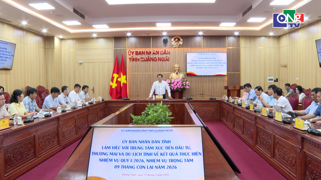 Quang cảnh buổi làm việc.