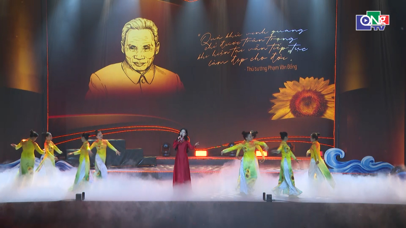 Chương tr&igrave;nh nghệ thuật ch&iacute;nh luận &ldquo;Thủ tướng Phạm Văn Đồng - Trọn đời v&igrave; nước, v&igrave; d&acirc;n&rdquo;