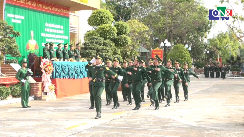 Bộ đội Bi&ecirc;n ph&ograve;ng tỉnh Quảng Ng&atilde;i ra qu&acirc;n huấn luyện năm 2026
