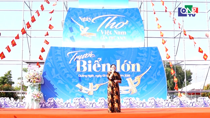 Ng&agrave;y thơ Việt Nam &ldquo;Trước biển lớn&rdquo;