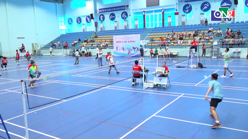 Thi đấu m&ocirc;n đầu ti&ecirc;n Đại hội Thể dục thể thao tỉnh lần thứ I