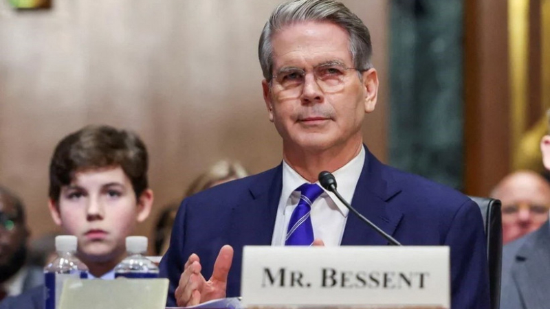 Bộ trưởng T&agrave;i ch&iacute;nh Mỹ th&ocirc;ng b&aacute;o về mức thuế to&agrave;n cầu 15%