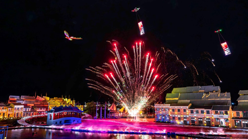 Bầu trời Hội An bừng s&aacute;ng đ&ecirc;m khai mạc Lễ hội &Aacute;nh s&aacute;ng v&agrave; Di sản