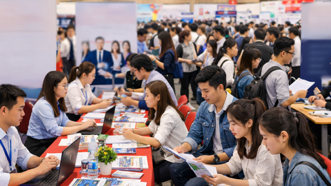 Quảng Ng&atilde;i tổ chức ng&agrave;y hội việc l&agrave;m đầu Xu&acirc;n B&iacute;nh Ngọ ở khu vực ph&iacute;a Đ&ocirc;ng 