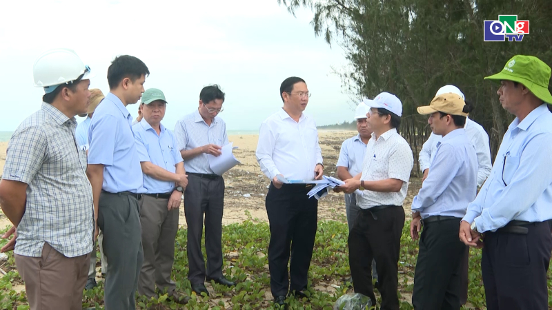 Khẩn trương lập b&aacute;o c&aacute;o đề xuất chủ trương đầu tư dự &aacute;n ở Cửa Lở 