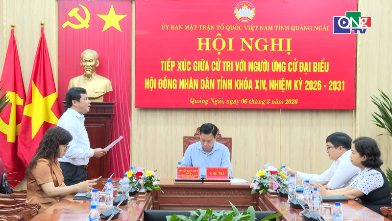 Hội nghị tiếp x&uacute;c giữa cử tri với người ứng cử đại biểu HĐND tỉnh tại Ngok Bay, Đăk Bla v&agrave; Ia Chim